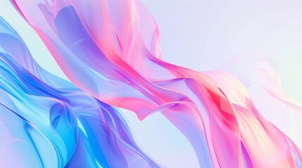 Fototapeta premium Vibrant Pastel Background for Modern Presentations Generative AI