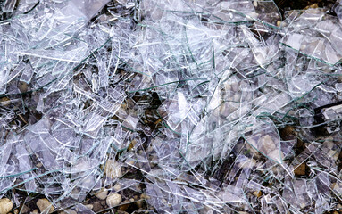 Crystals on the floor