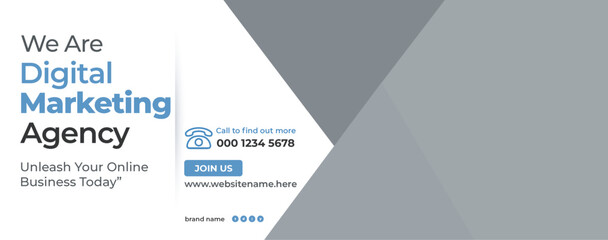 digital marketing agency corporate social media post cover