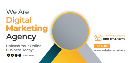 digital marketing agency corporate social media post cover
