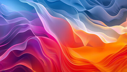 Fototapeta premium Modern colorful wallpaper abstract background soft colors 