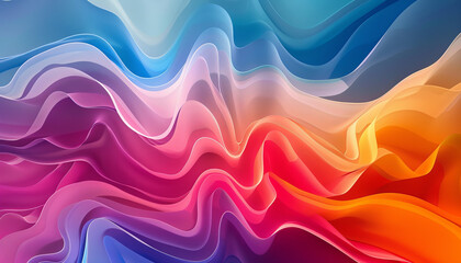 Fototapeta premium Modern colorful wallpaper abstract background soft colors 
