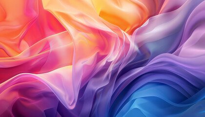 Fototapeta premium Modern colorful wallpaper abstract background soft colors 