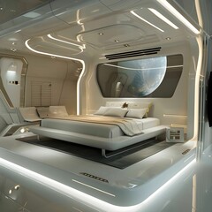 미래 침실 인테리어 20240706 N002