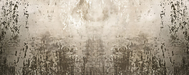 Fototapeta premium Grainy beige gradient noisy background gray poster banner.