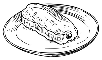 bread handdrawn illustration