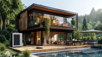 Modern House with Swimming Pool