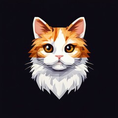 Fototapeta premium the AI Image Generator, Cute kitten illustration