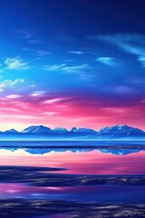 Obraz premium an ai generated image, Peaceful natural scenery, beautiful natural