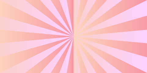 Modern Pink and purple red sunshine circle sunburst abstract geometric background. victor illustration sun ray sunbeam vintage texture. sunshine cartoon ads etc.
