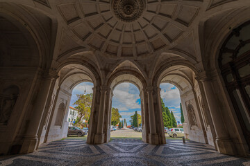 Obraz premium Lisbon,The capital and largest city of Portugal . Lisbon is one of the oldest cities in the world and along the Atlantic coast.