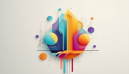 Background design colored