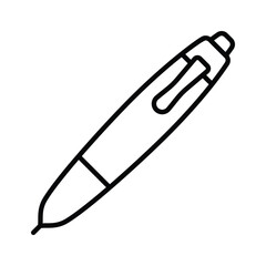 Premium quality pen icon, ideal for writing, drawing, and creative applications
