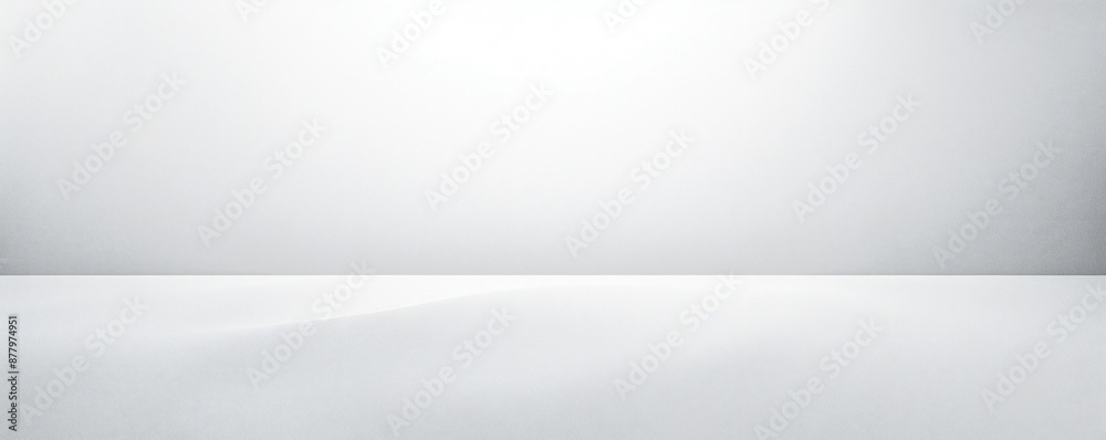 Wall mural plain white simple interior architecture background generative ai