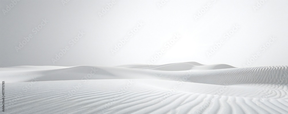 Wall mural plain white simple interior architecture background generative ai