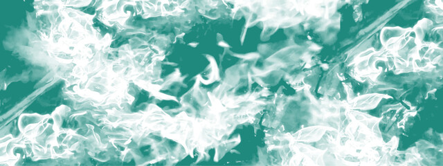 Dynamic abstract background white smoke. Watercolor colorful bright ink and painted background. Handmade creative textured canvas for vintage design.