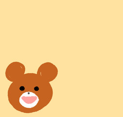 クマさんのフレーム