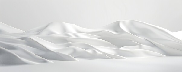 Fototapeta premium Simply plain white background Generative Ai