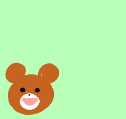 クマさんのフレーム