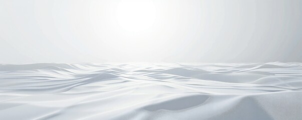 Simply plain white background Generative Ai