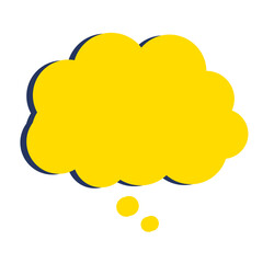 Cloud Speech Bubble Illustration