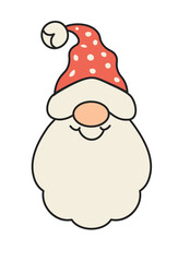 Christmas Gnome With Polka Hat