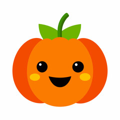 Halloween pumpkin vector illustration, halloween pumpkin cartoon isolated on white, halloween pumpkin with hat, pumpkin vector art