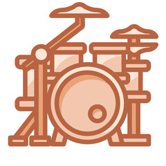 Drum Set Icon