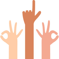 International Youth Day Hand Expression