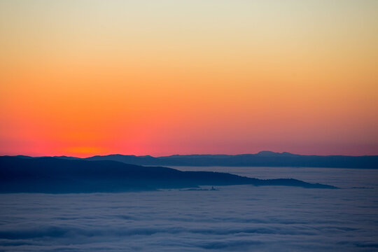 over the fog