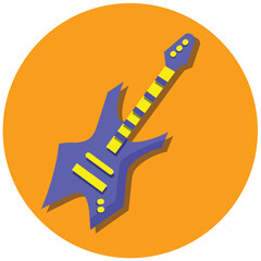 Electric Guitar Icon
