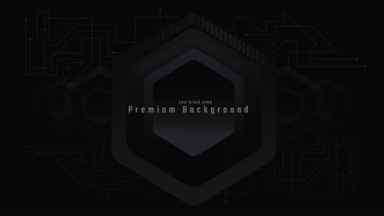 Abstract Technology and Science Background, Pattern Background, Dark and Light Background, 