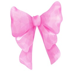 watercolor pink bows