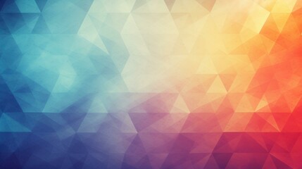 Obraz premium Vibrant geometric art on white backdrop for a creative touch.