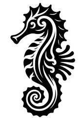Sea Animals Ornate SVG, Seahorse Ornate SVG, Jellyfish SVG, Whale Ornate SVG, Dolphin Ornate SVG, Sea animals Silhouette, Art Print, Design, Decor, SVG, JPG, PNG, Clipart