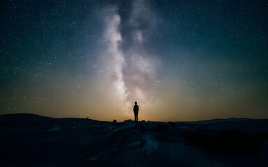 Fototapeta premium Starry Night Sky