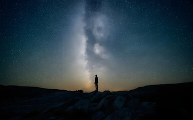 Fototapeta premium Starry Night Sky