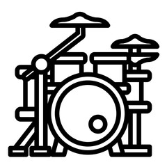 Drum Set Icon