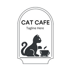 Coffee shop logo vector 