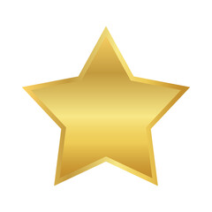 star gold, star golden icon, star sign