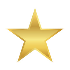 star gold, star golden icon, star sign