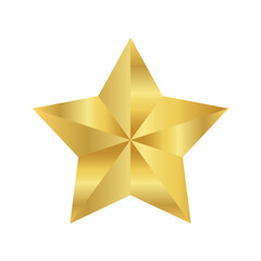 star gold, star golden icon, star sign