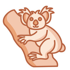Naklejka premium Koala Icon