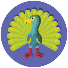 Peacock Icon