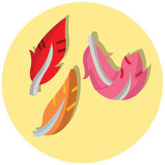 Fototapeta premium Plumage Icon