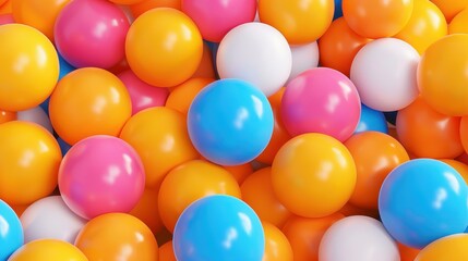 Exciting bingo balls on a card background for a funfilled gaming experience.