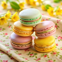 Obraz premium macarons