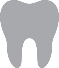 Vector illustration of tooth icon.