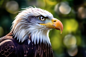 Fototapeta premium american bald eagle