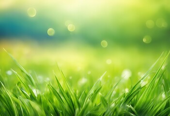 Obraz premium green grass background